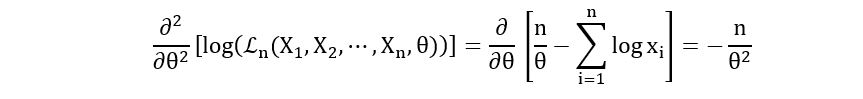 second derivative | maximum likelihood estimation 